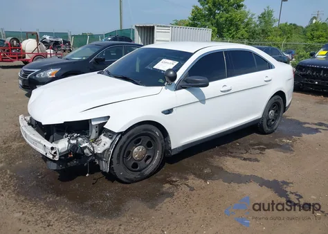 2014 Ford Police Interceptor из США, поврежденный, VIN 1FAHP2MKXEG100925